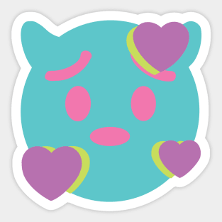 Devil Love Pastel Cute Emoji Sticker